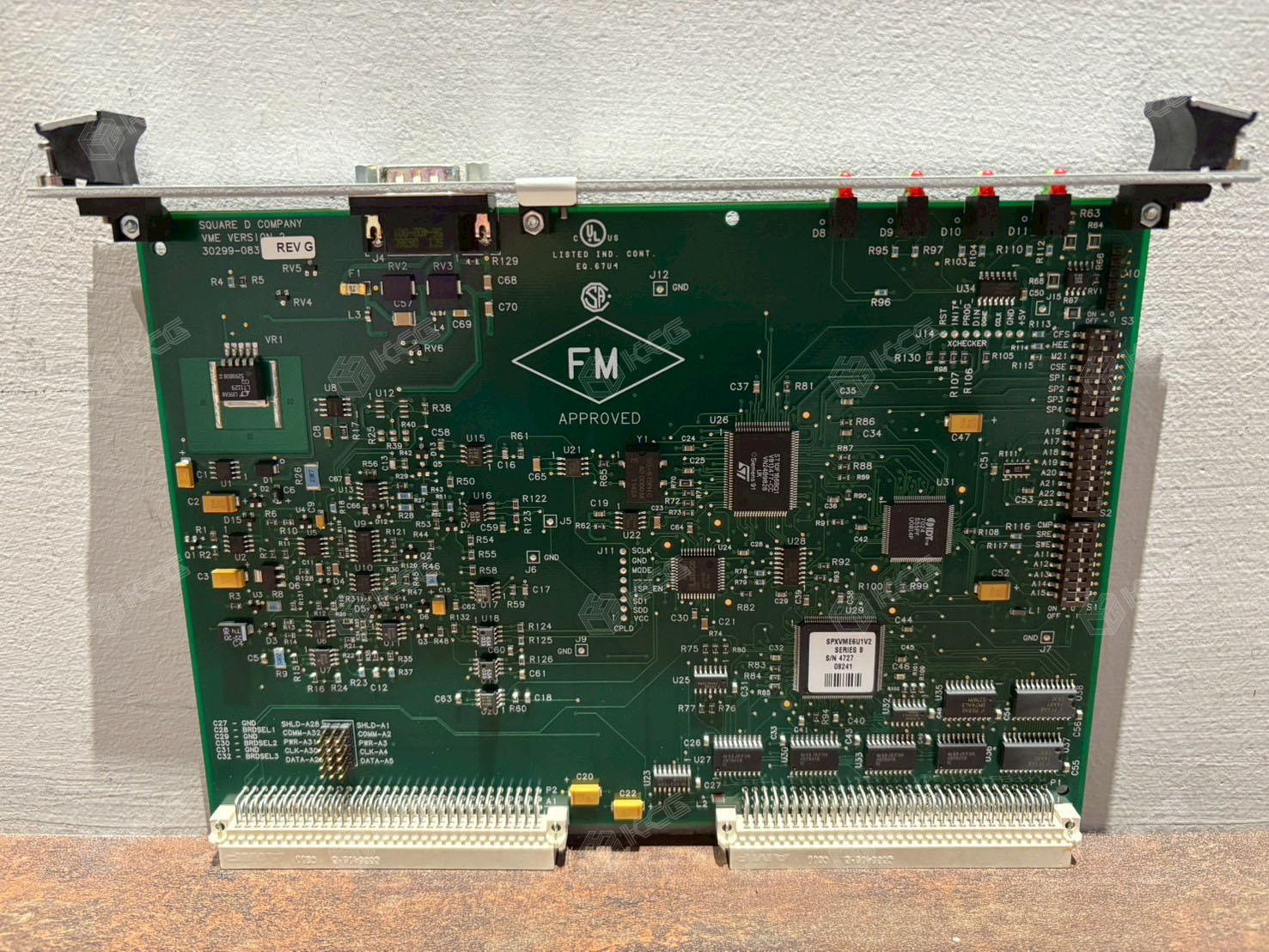 SQUARE D<br/>0660-01809<br/>INTF CARD B VME 0509<br/>SPX VME6U1V2<br/>30299-083 REV.G