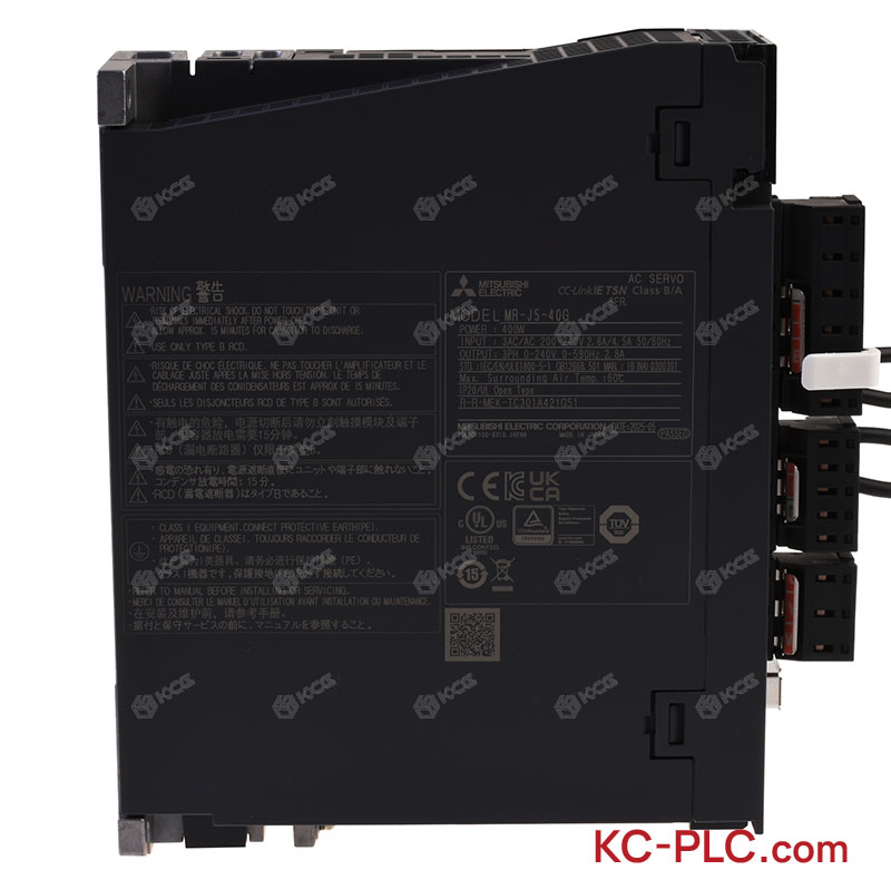 MITSUBISHI MR-J5-40G MELSERVO-J5 高階網路型 AC 伺服驅動器
