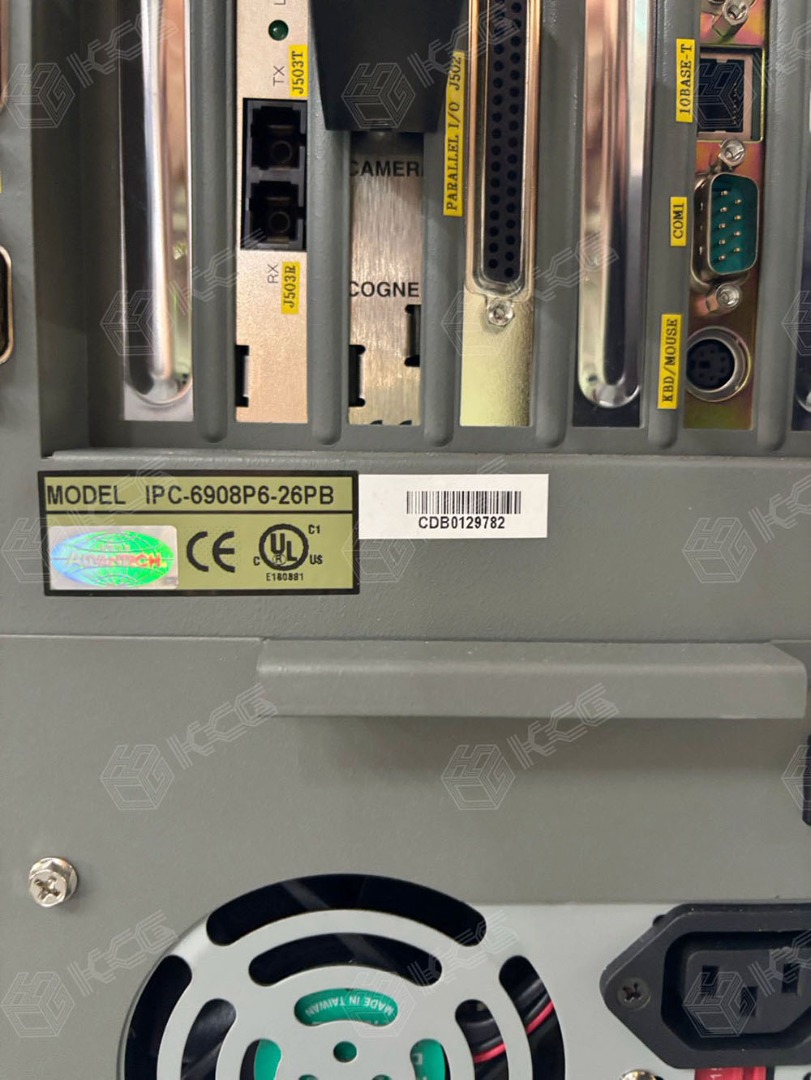 ADVANTECH IPC-6908P6-26PB IPC 工業電腦主機背面 I/O 介面
