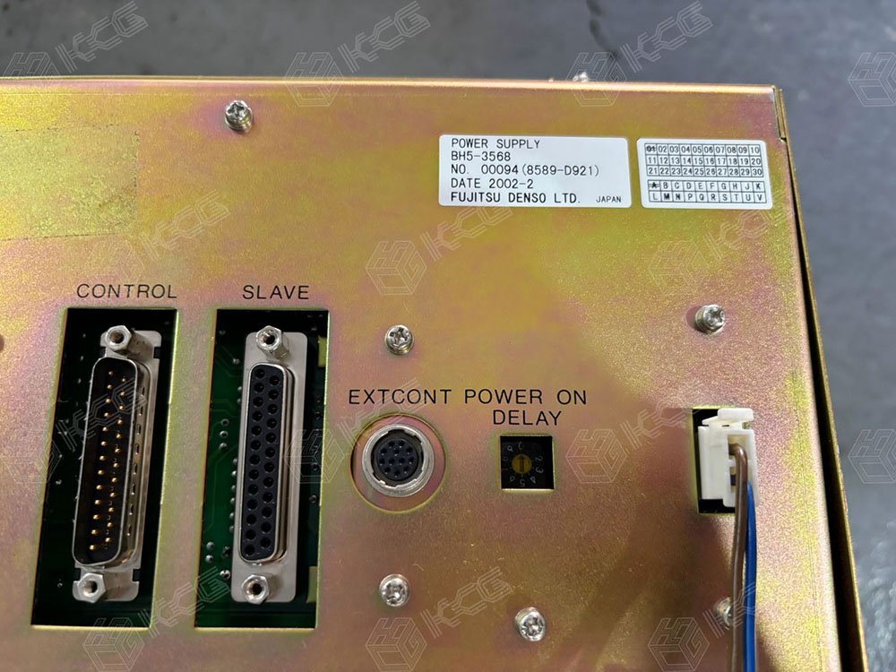 FUJITSU DENSO BH5-3568 POWER SUPPLY 工業電源產品銘牌