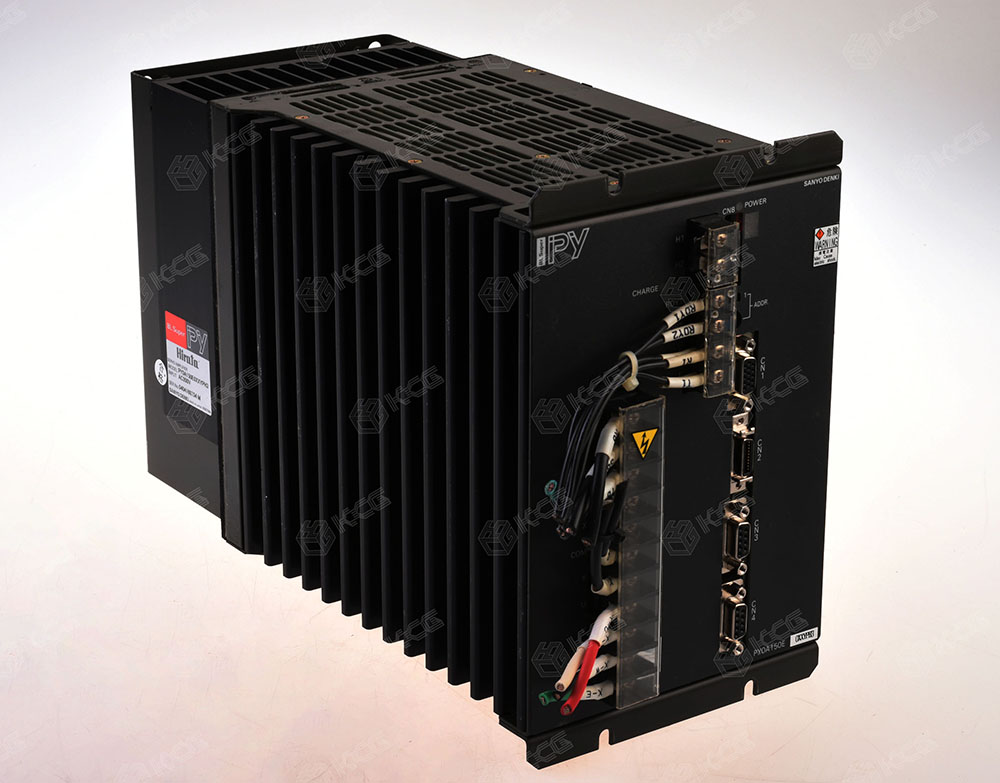SANYO DENKI Hirata PY0A150E0XXYPH3 Servo Amplifier AC200V 產品銘牌